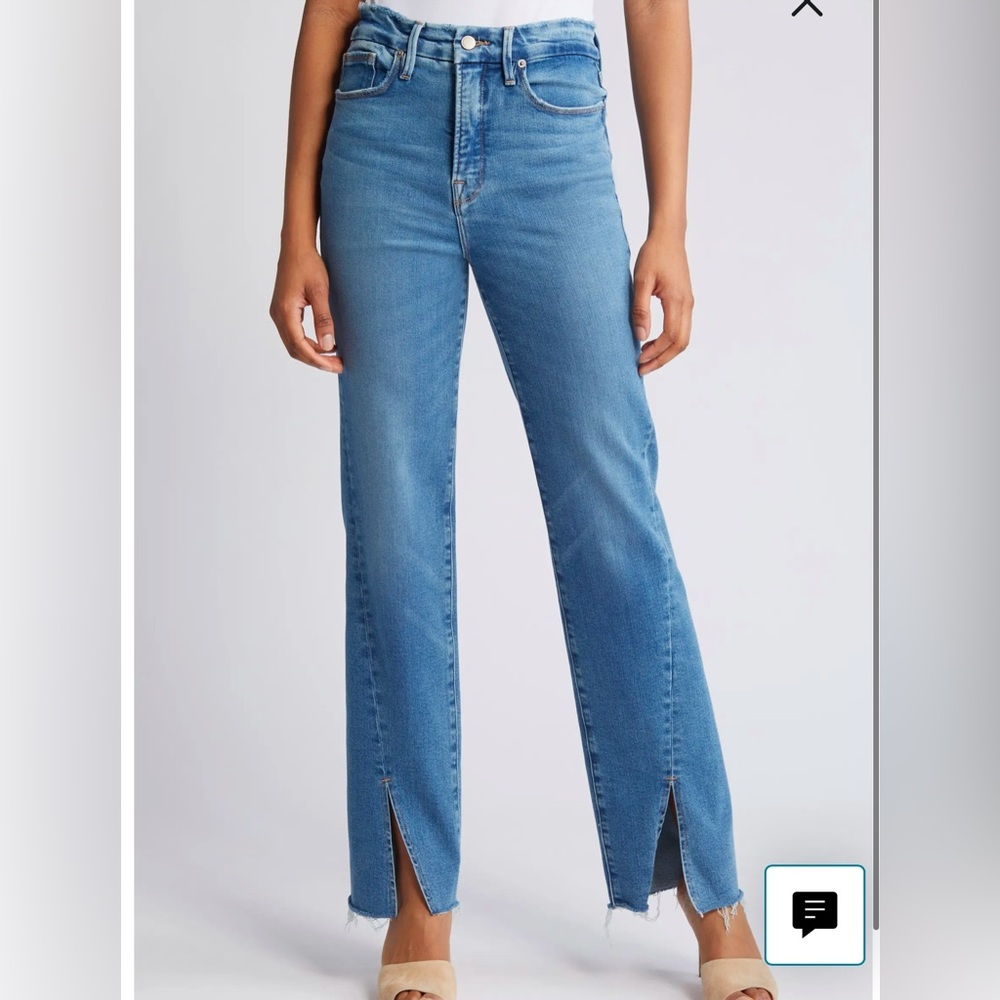 Good American Good Boy Jeans size 26 
New with tags never worn